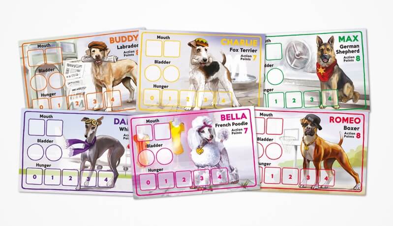 A Dogs's Life Game - Cards